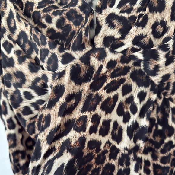Farm Rio Leopard Midi Dress - Picture 7 of 9